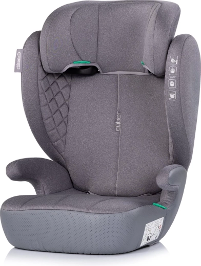 Chipolino Cyber i-Size autósülés 100–150 cm platinum