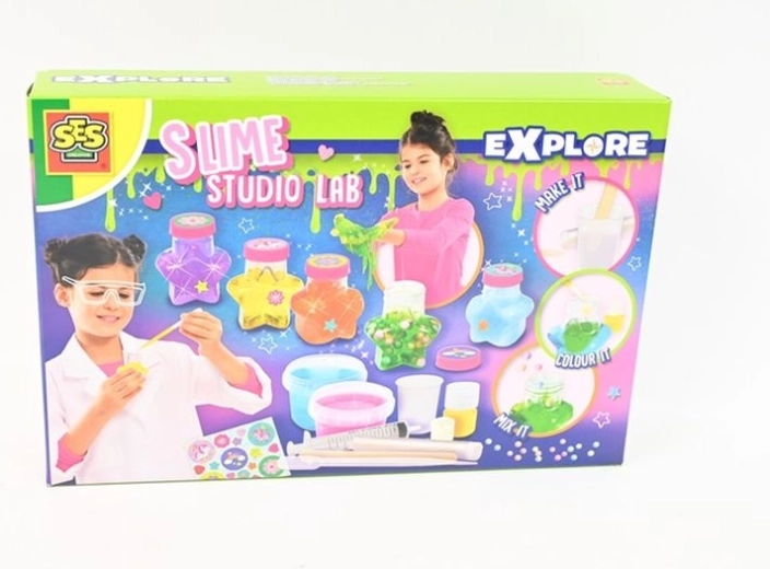 SES Creative Studio Lab laboratóriumi készlet nyálka készítéséhez