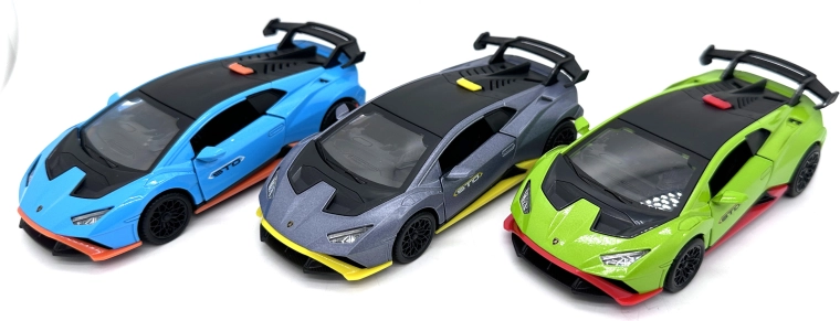 Fém modell Lamborghini Huracán STO – 3 változat