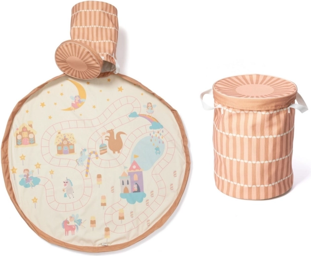 Play&Go Soo játékok tárolókosár játszószőnyeggel Fairyworld
