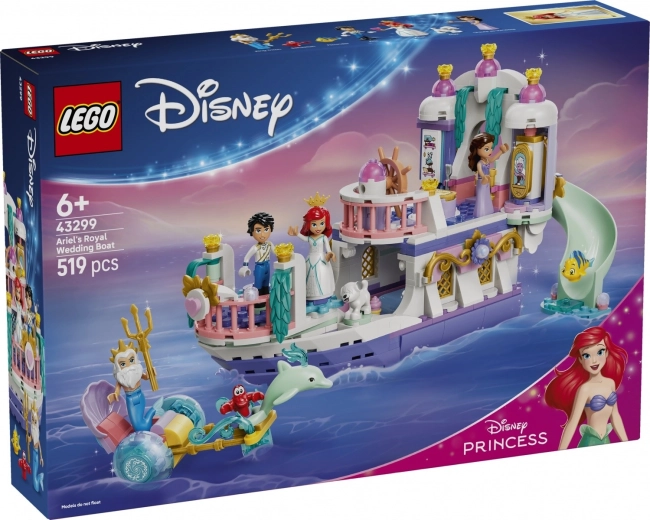 LEGO Disney Princess Ariel királyi esküvői hajója