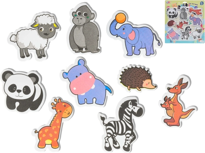 Habállatkák a fürdőbe – tengeri motívumok készlet, 9 db