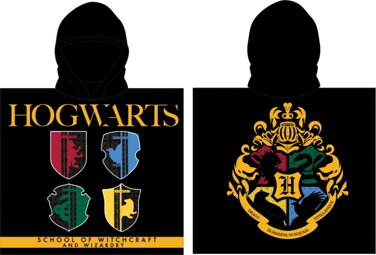 Harry Potter poncsó fiúknak 55 × 110 cm