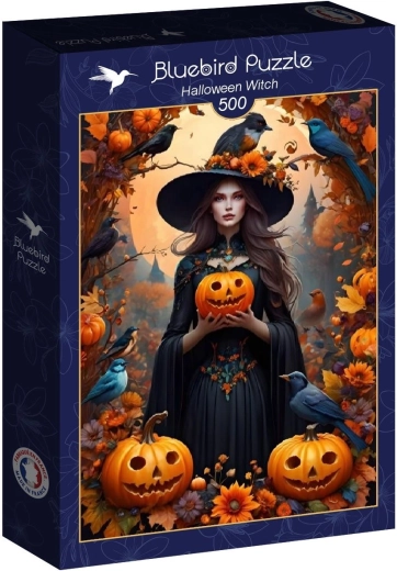 Bluebird puzzle halloween-i boszorkány 500 darab