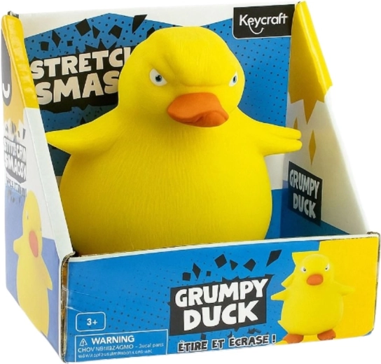 Nyomkodható és nyújtható antistressz kacsa