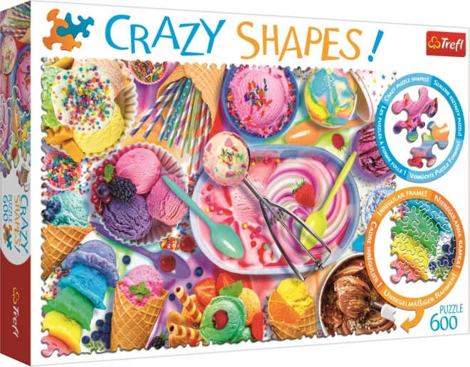Trefl Crazy Shapes puzzle Édes álmok 600 darab
