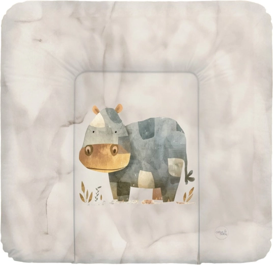 Ceba Baby puha pelenkázó alátét Basic Cosy Hippo 75 × 72 cm