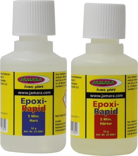 JAMARA kétkomponensű epoxi ragasztó, 5 perc, 100 g