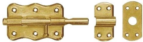 Kerek tolókával ellátott retesz 70 × 50 mm