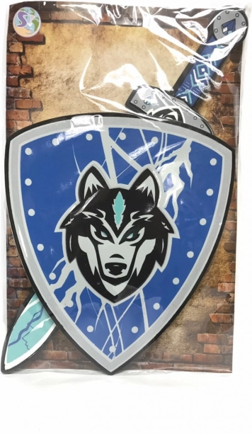 Habszivacs kard és róka pajzs gyerekeknek