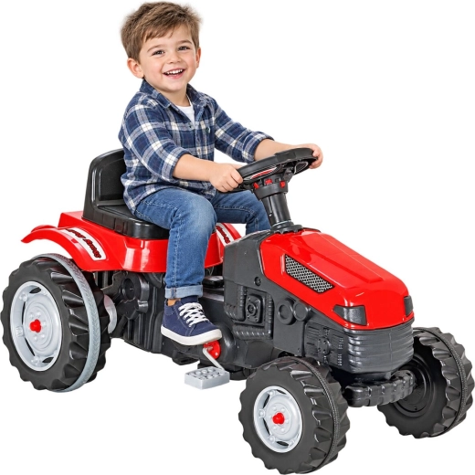 Jamara Strong Bull piros pedálos traktor