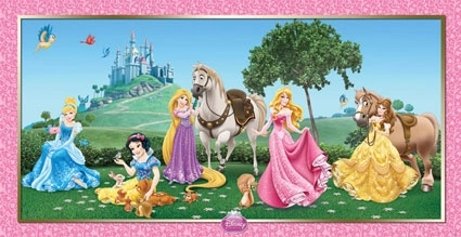 Procos Princess Dreaming fali dekoráció - 1 db