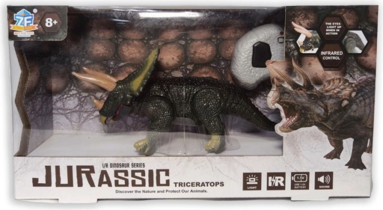 RC triceratops távirányítóval