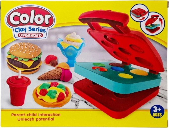 Modellező gyurma fast food uzsonnák készítéséhez - 1 db