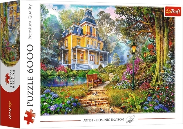 Puzzle Nyári rezidencia 6000 darab - 1 db