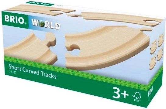 Brio rövid kanyarok fa vasúthoz