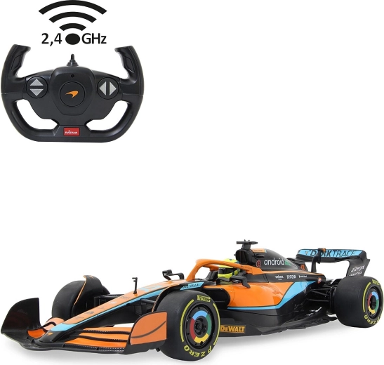 McLaren MCL36 RC autó 1:12 méretarányban, 2,4 GHz-es távirányítóval