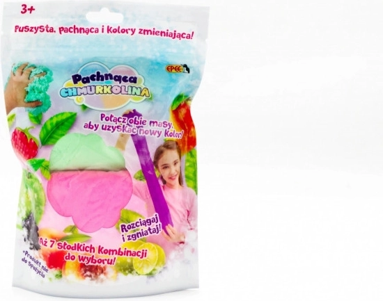 Illatos gyurmamassza Chmurkolina 2×30 g – színkeverék, málnás