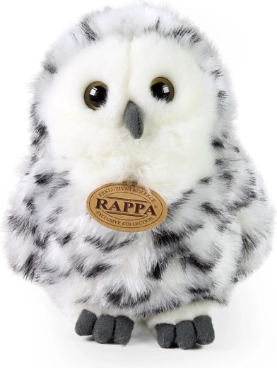 Rappa csíkos plüssbagoly 17 cm, környezetbarát