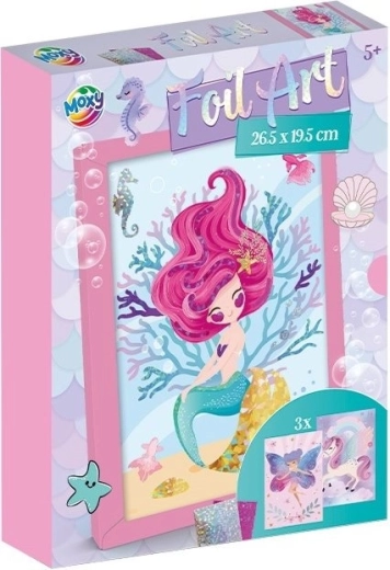 Moxy kreatív szett Foil Art – tündérek