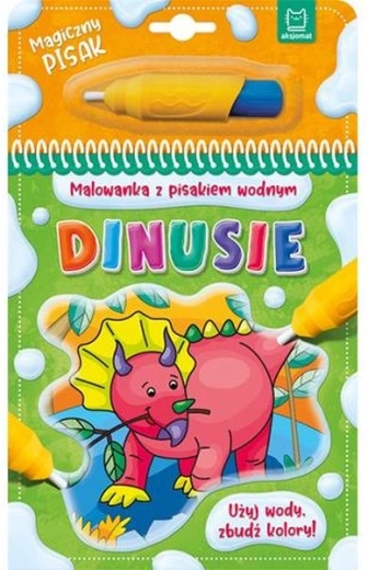 Vizes filctollas színező – Dinók