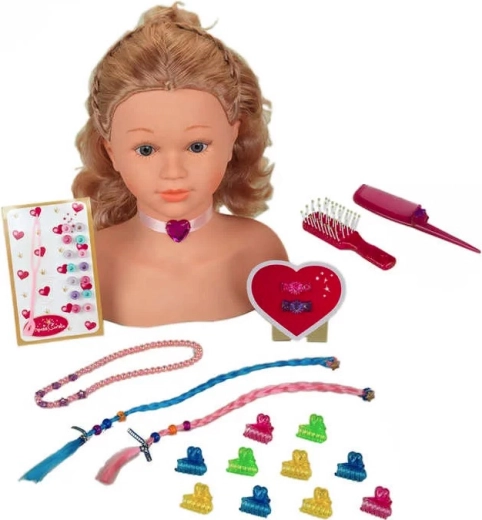 Fésülhető fej kiegészítőkkel – Princess Coralie