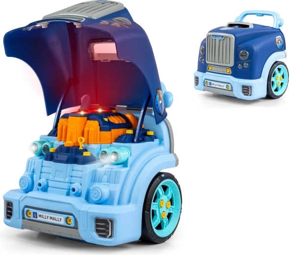 Milly Mally szétszerelhető N-GINE motor, kék