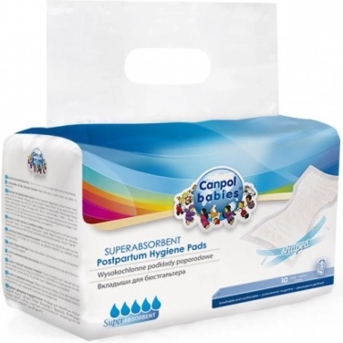 Canpol babies Magas nedvszívó képességű formázott szülés utáni betét 10 db