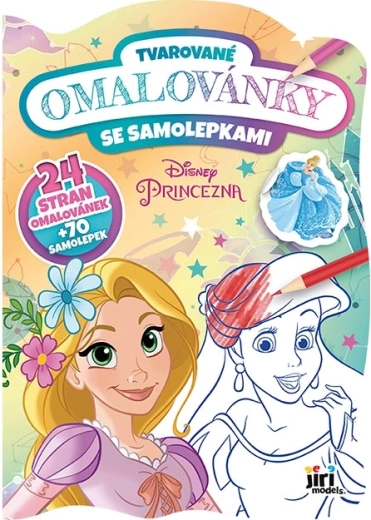Disney Hercegnők formavágott színező