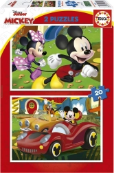 Puzzle MICKEY MOUSE – vidámpark 2×20 darab EDUCA