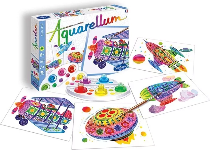 Sentosphere Akvarellek junior – a levegőben