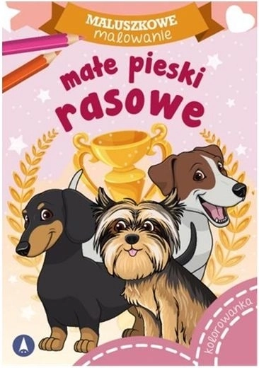 Kisgyermekek színezése: kiskutya fajták (kölykök)
