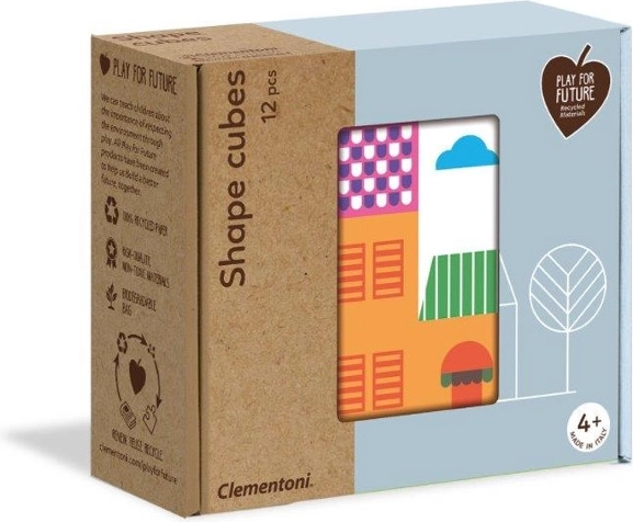 Város formájú kockák – kreatív készlet 4 éves kortól