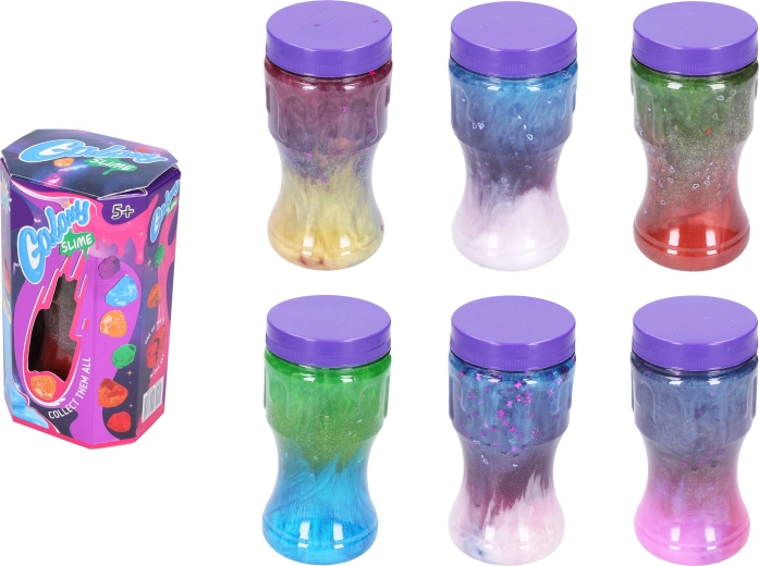 Formázható galaxisszlíme csillámmal 400 ml