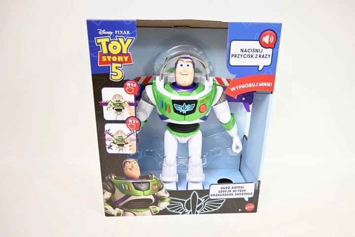 Disney Pixar Toy Story 5 Buzz Astral figura kinyitható szárnyakkal