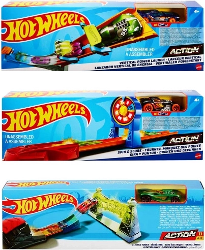 Hot Wheels alap kihívások – pálya loopkal és kilövővel