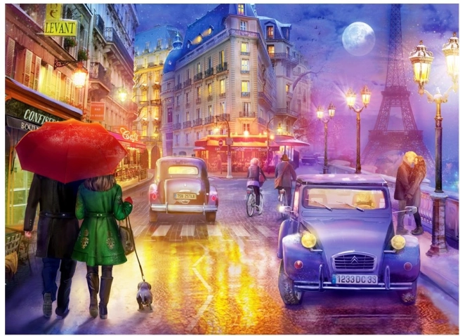 Puzzle Éjszakai Párizs 1000 darab