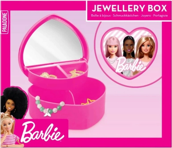Barbie ékszerdoboz gyerekeknek