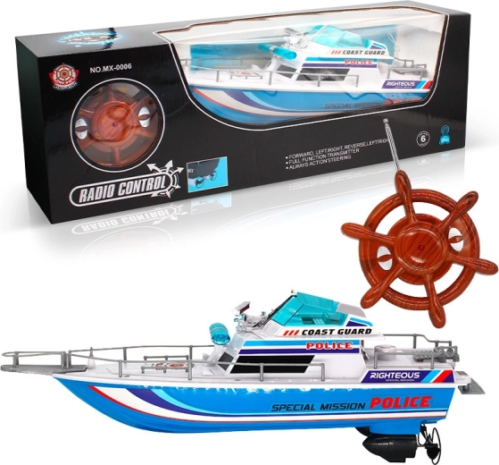 RC rendőrségi hajó, 4 csatornás