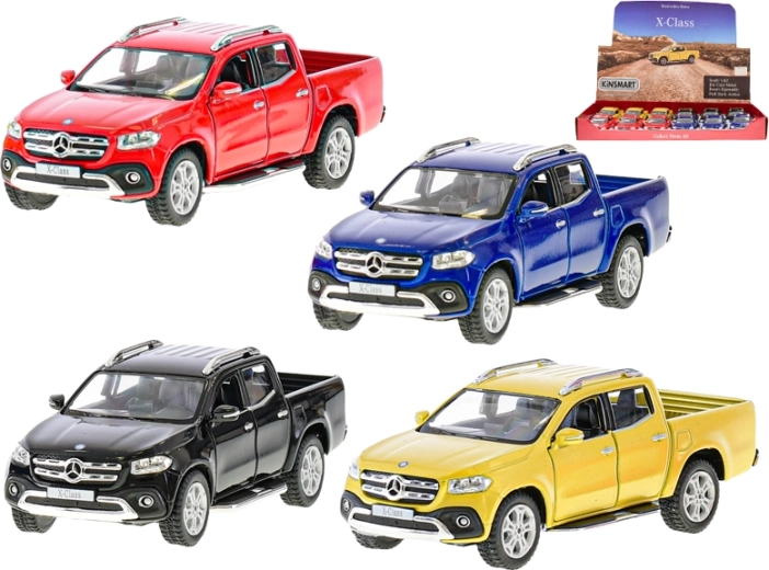 Fém modell MERCEDES‑BENZ X‑Class 1:42 visszahúzós, 13 cm