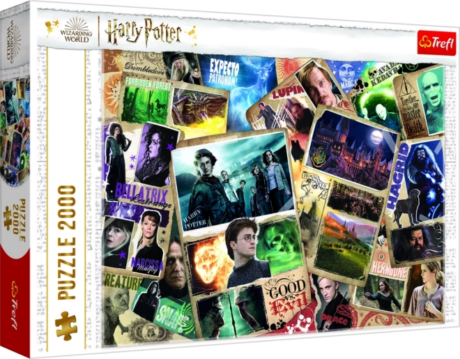 Harry Potter hősök 2000 darabos puzzle