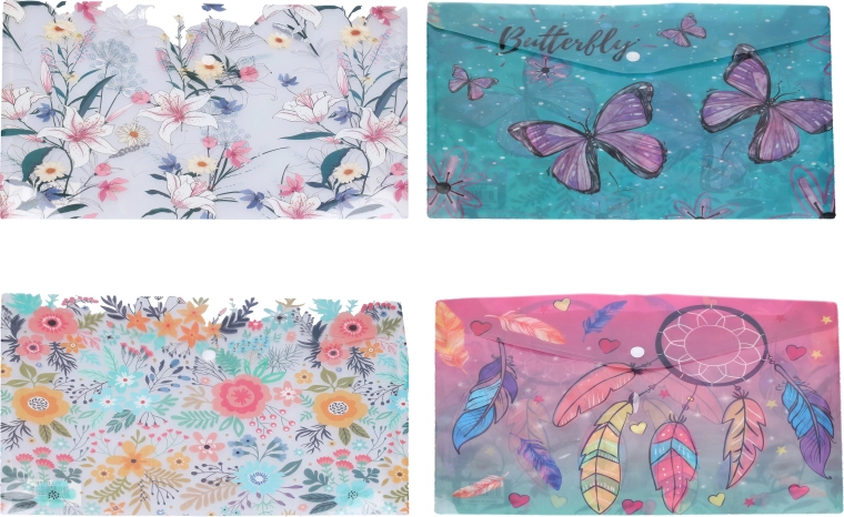 Pattintos mappa 24 × 16,8 cm – színkeverék