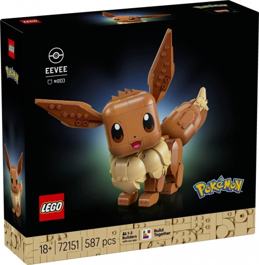 LEGO Pokémon Eevee építőkészlet felnőtteknek