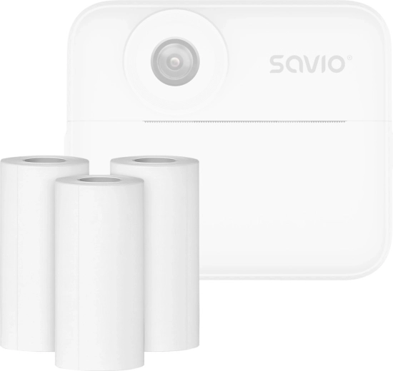 Termál papírtekercsek Savio AN-01 instant fényképezőgéphez, 57 × 23 mm, 5 m (3 db-os készlet)