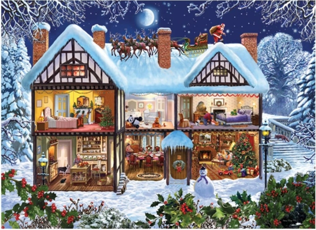 ANATOLIAN puzzle – Karácsonyi ház, 1000 darab