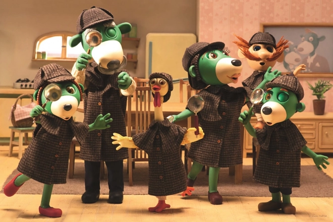 Treflíkek kirakó 60 darabbal