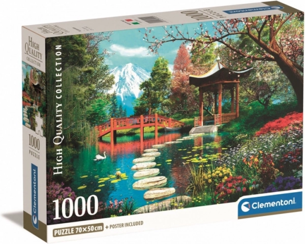 Puzzle 1000 Darabból Compact Fuji Garden