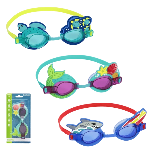Bestway AquaPals gyermek úszószemüveg, cápa