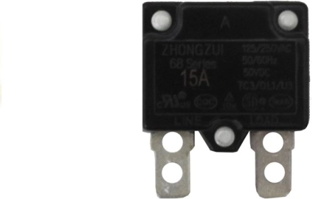 15 A-es biztosíték akkumulátoros járművekhez