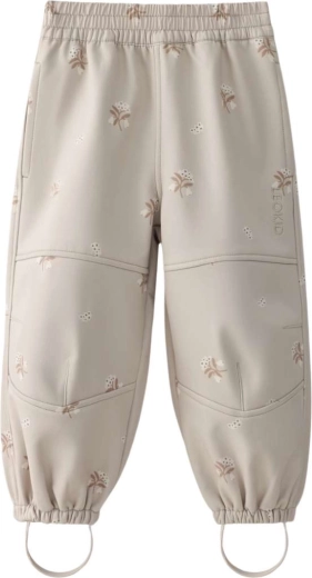 Leokid Vic softshell nadrág silver cloud flower 98